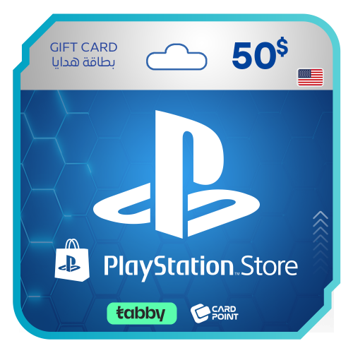 بطاقة بلايستيشن 50 دولار -المتجر الامريكي