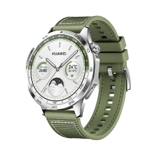 هواوي واتش جي تي 4 46 ساعة ذكية سوار اخضر