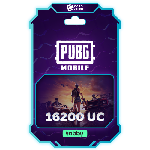 كود شدات ببجي-16,200 شدة