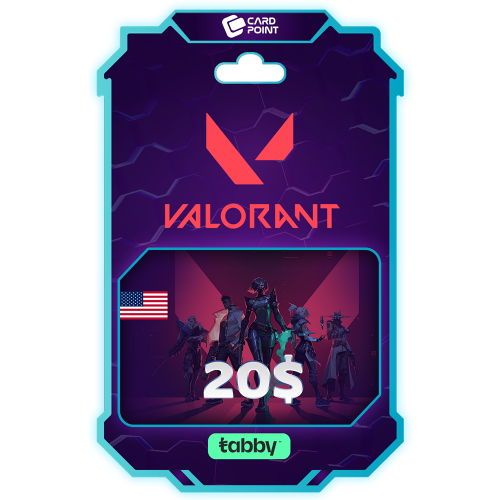 فالورانت - 20 دولار - المتجر الامريكي