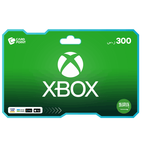 بطاقة اكس بوكس سعودي 300 ريال