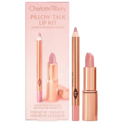Charlotte Tilbury Mini Pillow Talk Lipstick & Line...