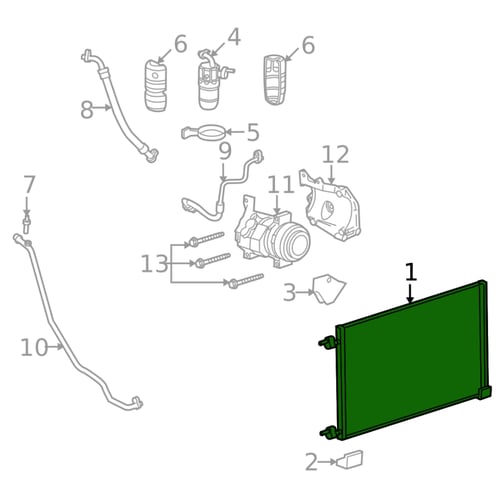 رديتر مكيف 2000-2014