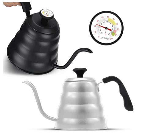 ابريق تقطير V60 سعة 1 لتر مع مقياس حرارة INVIEN