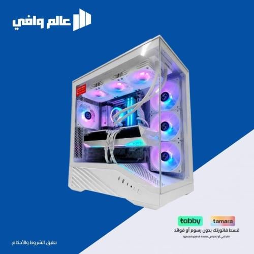 تجميعة PC — معالج Ryzen 7800X3D وكرت XFX RX 9070XT...