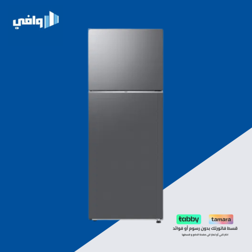 ثلاجة سامسونج بابين 16.3 قدم فضي RT47CG6442S9
