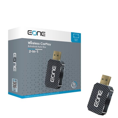 EONE Wireless CarPlay & Android Auto Adapter - كار...