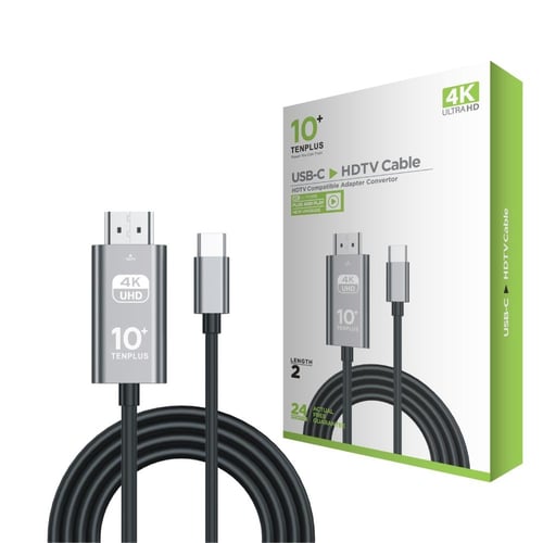كيبل HDMI إلى USB-C للشاشات 4K والتلفزيون من تن بل...