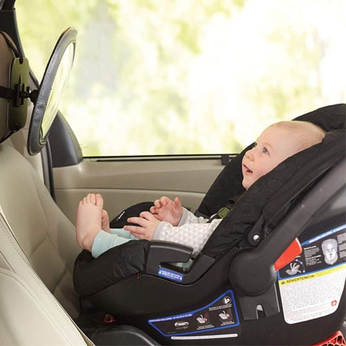 سكيبهوب مرآة المقعد الخلفي بالسيارة للاطفال لون اس...