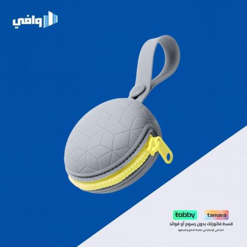 سكيبهوب حامل لهاية الطفل المصنوع من السيليكون لون...