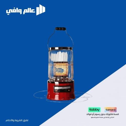 دينكس- دفاية كهرباء دائرية قدرة 2000 واط, ثلاثة مس...