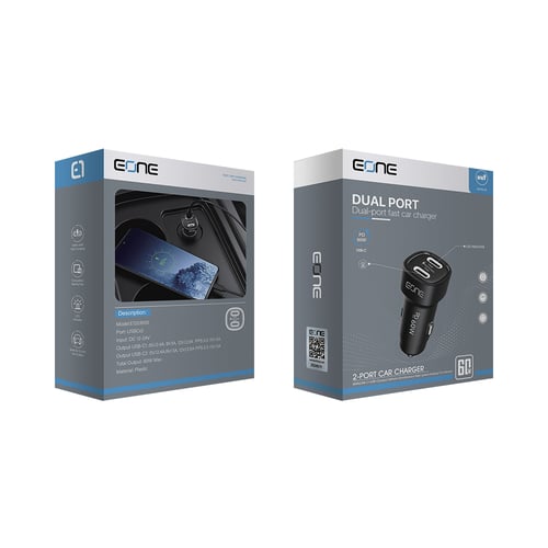 شاحن سيارة بقوة 60 واط من EONE