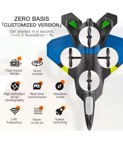 لعبة الطائرة الفلين الحجم الوسط