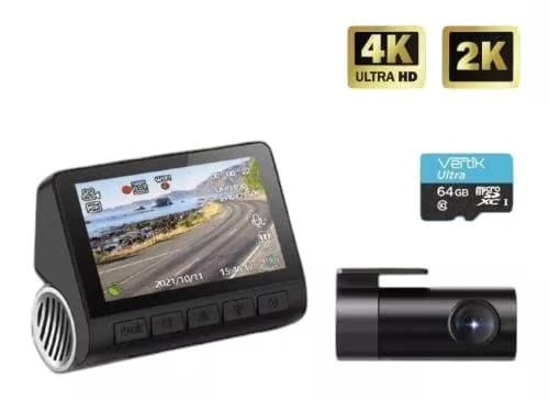 كاميرا داش كام Vertik Falcon، توفر تصويرًا بدقة 4K...