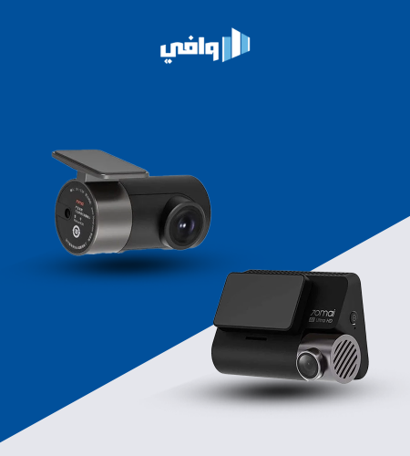 ai - كاميرا سيارة داش كام أمامية وخلفية A800S-1 بد...