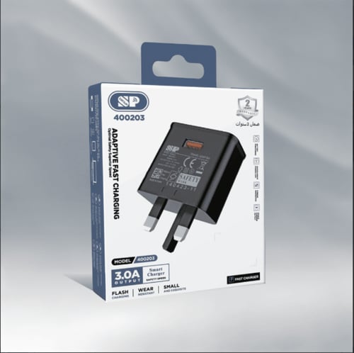 راس شاحن جداري سريع IQ من SPON