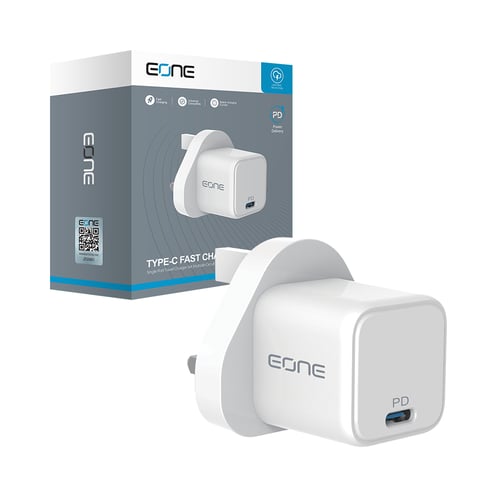 شاحن جداري بتقنية PD وبقوة 20 واط من EONE