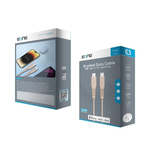 سلك نايلون للشحن ونقل البيانات لايتنغ من EONE