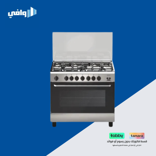 فرن هام إيطالي 60*90 استيل مع شواية صمام كامل HGC9...