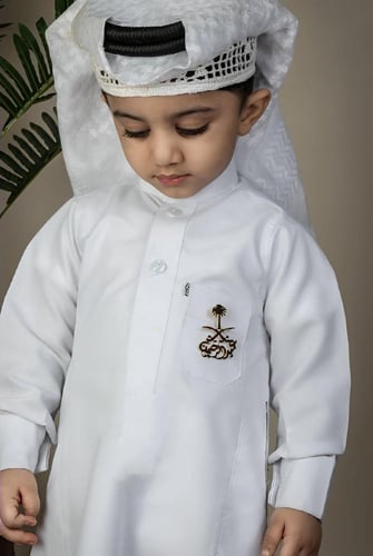بروش اطفال سيفين ونخلة بالاسم