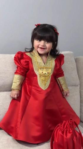 فستان رمضان بناتي شكل جديد