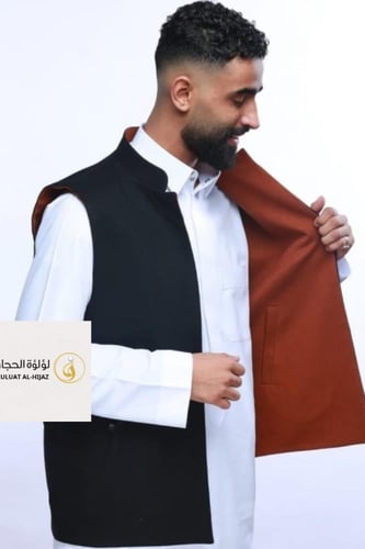 سديري جوخ اسود - بني