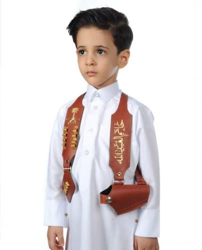 مجند اطفال ( لون بني )