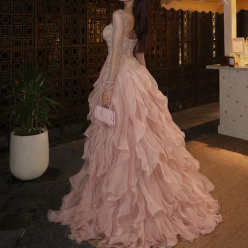 فستان سهرة انيق