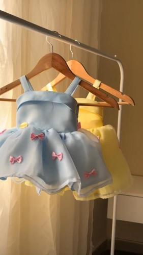 فستان فيونكه بتصميم أنيق