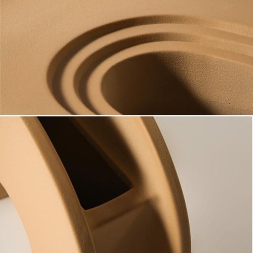 فازة مودرين سيراميك أصفر