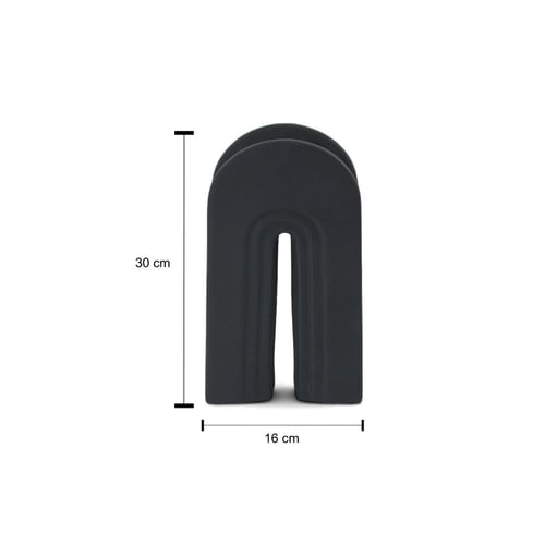 فازة مودرين سيراميك أسود