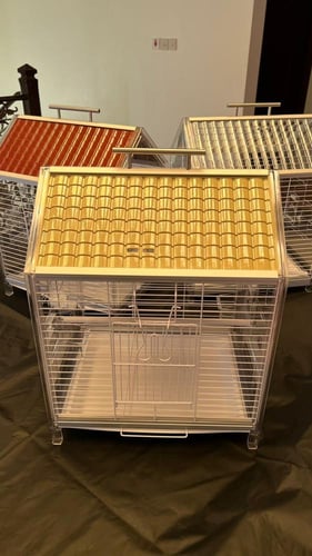 قفص اكلريك اللوان متعدده