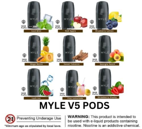 بودات مايلي ميتا سموث الاصدار الخامس MYLE META POD...