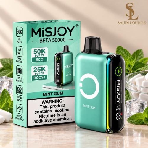 سحبة ميس جوي بيتا 50000 علكة نعناع MISJOY Beta 50K...
