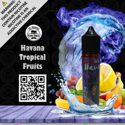 نكهة هوانا شيشة 60 مل بطعم تروبيكال فروت HAWANA SH...