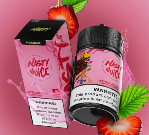 نكهة ناستي بطعم فراولة ترب كوين سولت نيكوتين 30 مل...