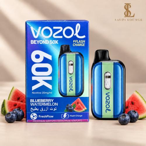سحبة فوزول بيوند 60000 بلوبيري بطيخ VOZOL BEYOND 6...