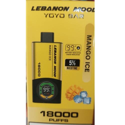 سحبة يويو بار 18000 سحبة مانجو ايس YOYO BAR 18000...