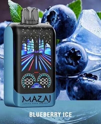 سحبة مزاج كيرف بلوبيري ايس 24000 سحبة MAZAJ CURVE...