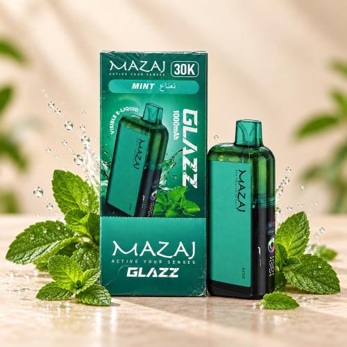 سحبة مزاج جلاز 30 ألف نعناع MAZAJ GLAZZ 30K MINT