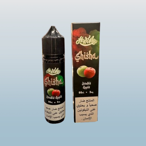 نكهة هوانا شيشة 60 مل بطعم تفاحتين HAWANA SHISHA 6...