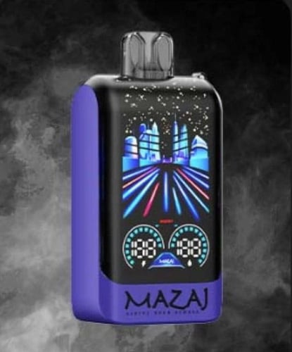 سحبة مزاج كيرف راسبيري بلوبييري 24000 سحبة MAZAJ C...