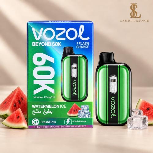 سحبة فوزول بيوند 60000 بطيخ ايس VOZOL BEYOND 60K W...