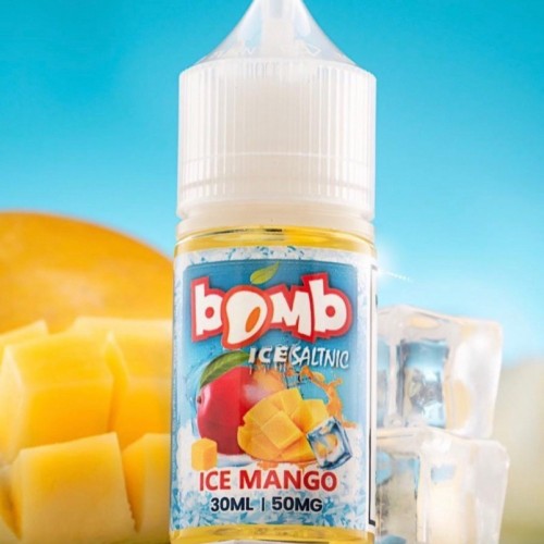 نكهة سحبة بومب مانجو ايس سولت نيكوتين 30 مل-BOMB I...