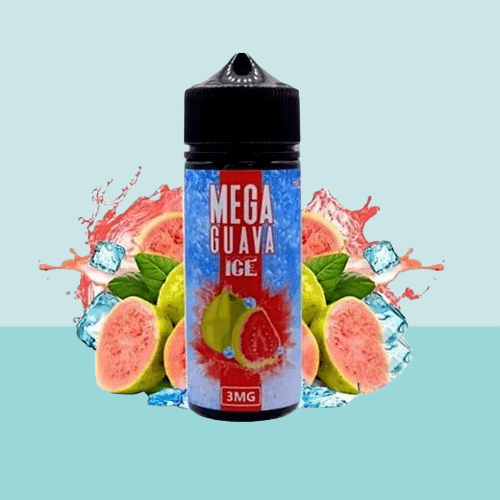 نكهة جوافة ايس من ميقا 120 مل MEGA GUAVA ICE Vape...