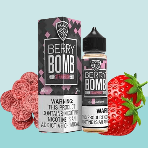 نكهة فيقود بطعم فراولة 60مل VGOD BERRY BOMB 60ML