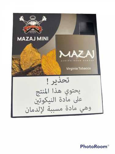 سحبة مزاج ميني 900 موشة بنكهة فرجينيا توباكو MAZAJ...
