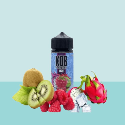 نكهه ميجا كيوي دراجون فروت وتوت ايس 120 مل MEGA KD...