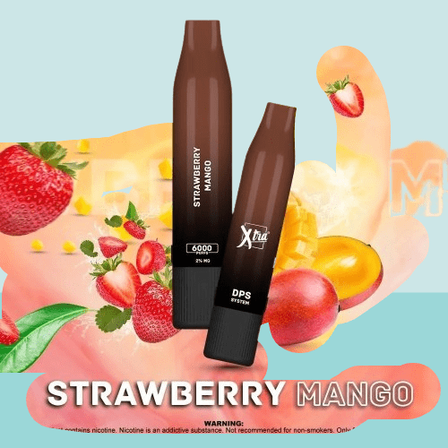 بود سحبة اكسترا 6000 موشة بنكهة مكس الفراولة والما...