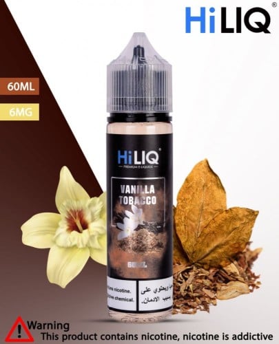 نكهة هاي ليك بطعم توباكو والفانيلا 60مل-HiLIQ VANI...